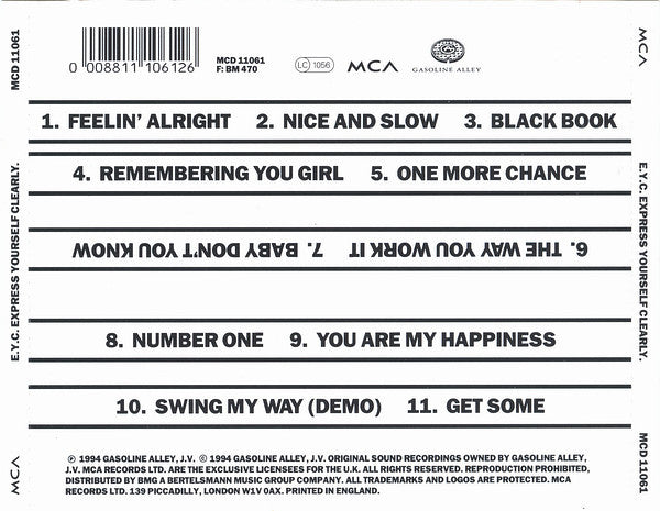 E.Y.C. : Express Yourself Clearly (CD, Album + CD, Ltd, Bon)