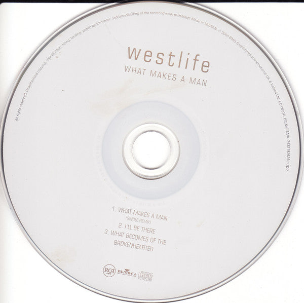 Westlife : What Makes A Man (CD, Single, Ltd, CD2)