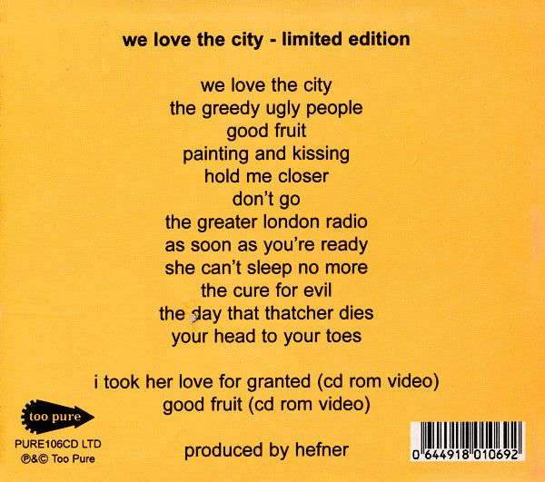 Hefner (2) : We Love The City - Limited Edition (CD, Album, Enh + CD, EP + Ltd)