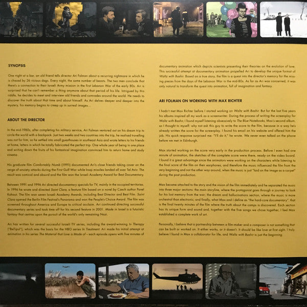 Max Richter : Waltz With Bashir (2xLP, Album, RE, Gat)