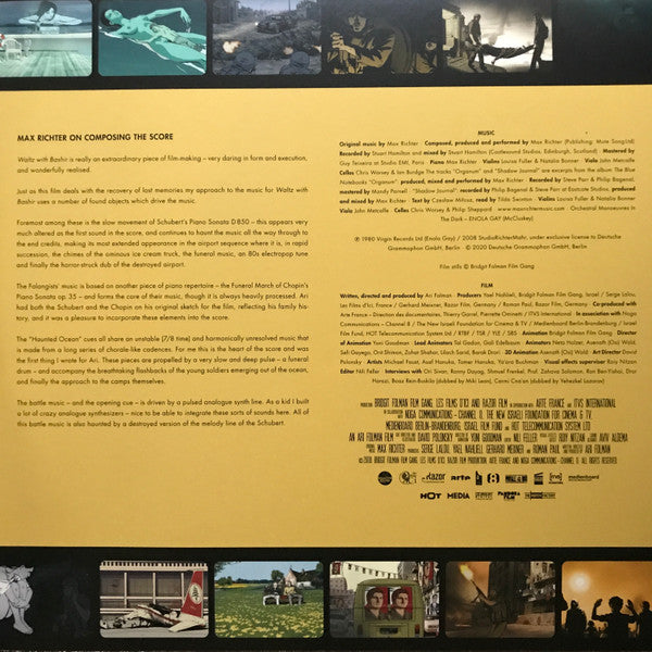 Max Richter : Waltz With Bashir (2xLP, Album, RE, Gat)