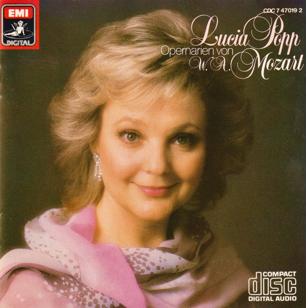 Wolfgang Amadeus Mozart - Lucia Popp : Opernarien Von W.A. Mozart (CD, Album)