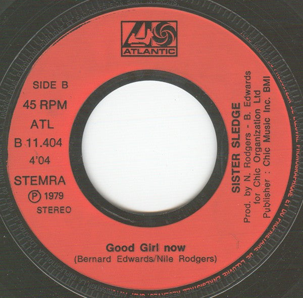 Sister Sledge : Got To Love Somebody (7", Single)