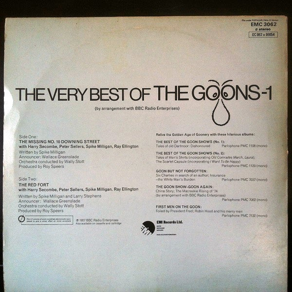 The Goons : The Very Best Of The Goons - 1 (LP, Comp)