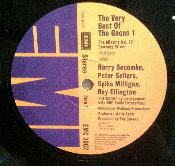 The Goons : The Very Best Of The Goons - 1 (LP, Comp)