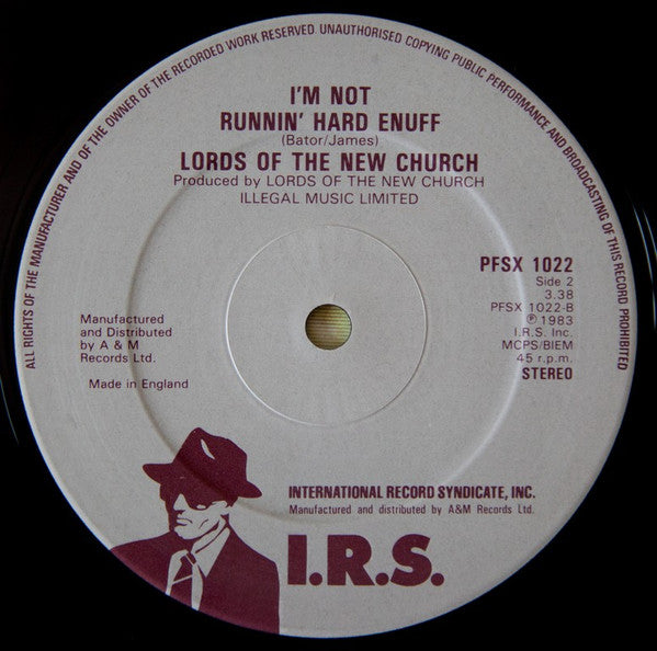 Lords Of The New Church : Dance With Me (12")