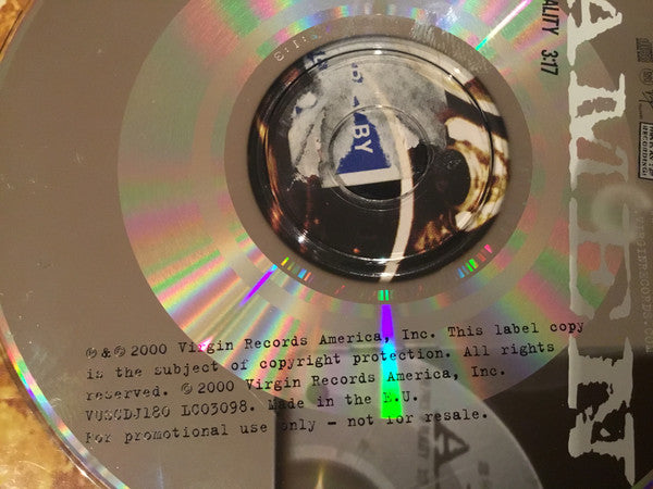 Amen (2) : The Price Of Reality (CD, Single, Promo)