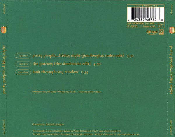 911 - Party People...Friday Night (CD) (Very Good Plus (VG)) - DaddyPop