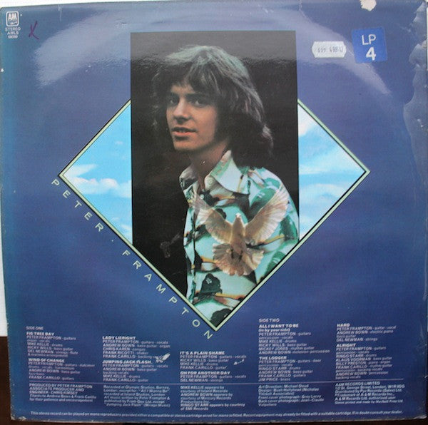 Peter Frampton - Wind Of Change (LP) (Very Good (VG)) - DaddyPop