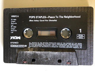 Pops Staples : Peace To The Neighborhood (Cass, Album)