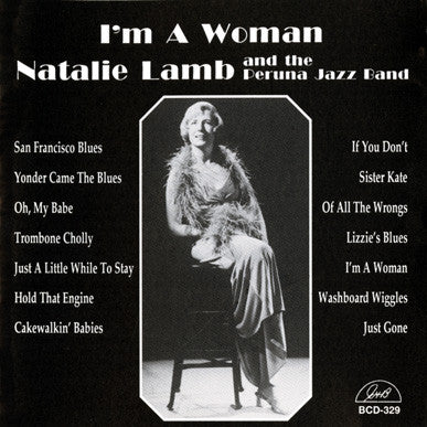Natalie Lamb And The Peruna Jazzmen : I'm A Woman (CD, Album, RE)