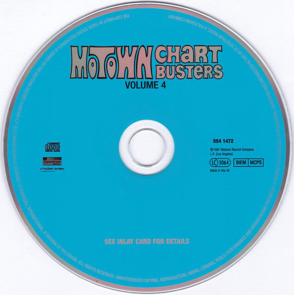 Various : Motown Chartbusters Volumes 4-6 (3xCD, Comp, RP)