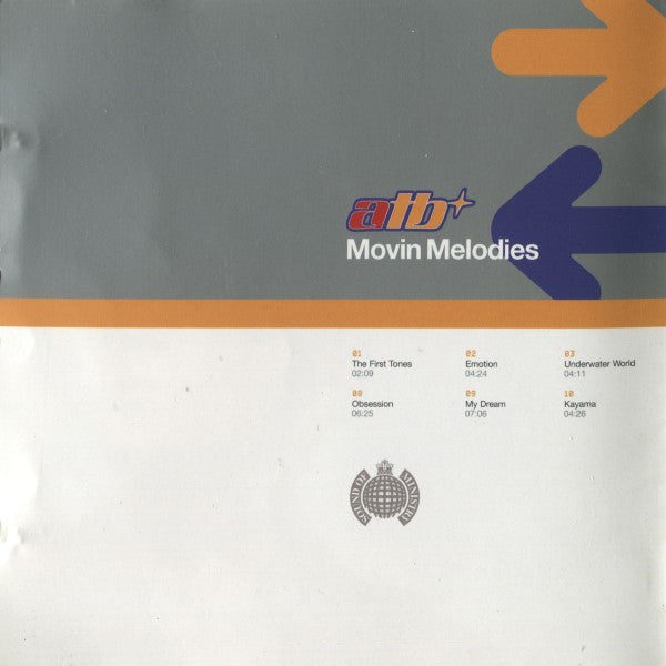 ATB : Movin Melodies (CD, Album, M/Print + CD, Enh + Ltd)