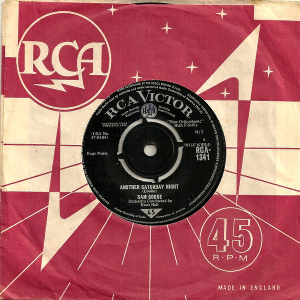 Sam Cooke : Another Saturday Night / Love Will Find A Way (7")