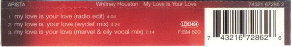 Whitney Houston : My Love Is Your Love (CD, Single, CD1)