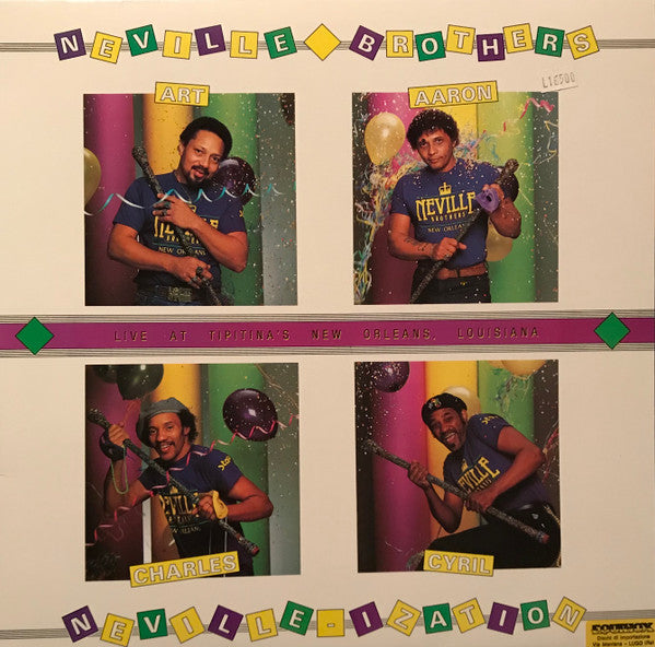 The Neville Brothers : Neville-ization (LP, Album)