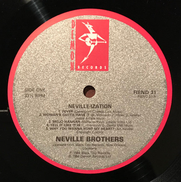 The Neville Brothers : Neville-ization (LP, Album)
