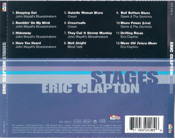 Eric Clapton : Stages (CD, Comp, RE)