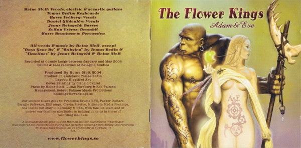 The Flower Kings : Adam & Eve (CD, Album, O-C)