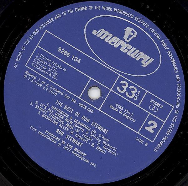 Rod Stewart : The Best Of Rod Stewart (2xLP, Comp, Gat)