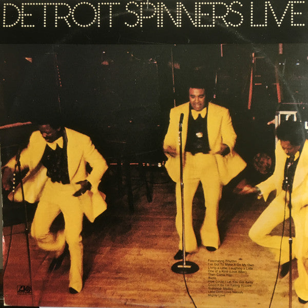 Spinners : Detroit Spinners Live! (2xLP, Album)