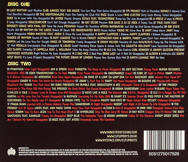 Cut Up Boys : The Mash Up Mix - Old Skool (2xCD, Mixed)