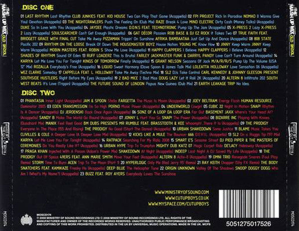 Cut Up Boys : The Mash Up Mix - Old Skool (2xCD, Mixed)