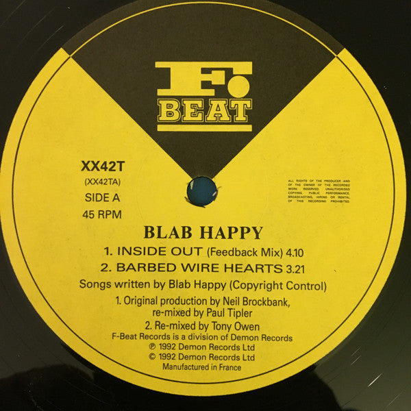 Blab Happy : Inside Out (12")