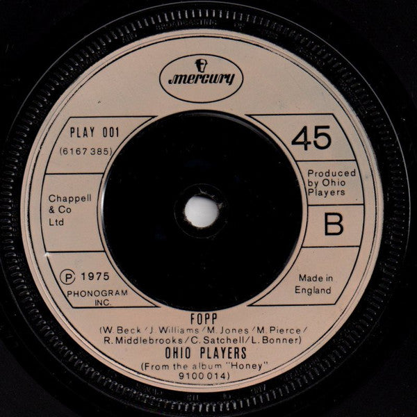 Ohio Players : Who'd She Coo? (7")