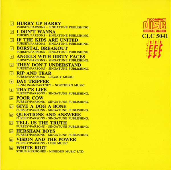 Sham 69 : The Complete Sham 69 Live (CD, Album, Comp, RE)