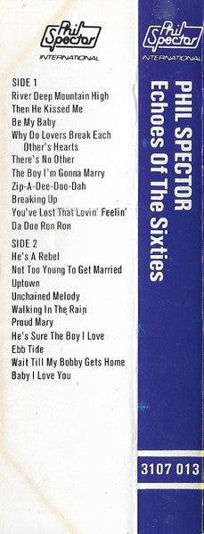 Phil Spector - Echoes Of The 60s (Cassette) (Very Good Plus (VG)) - DaddyPop