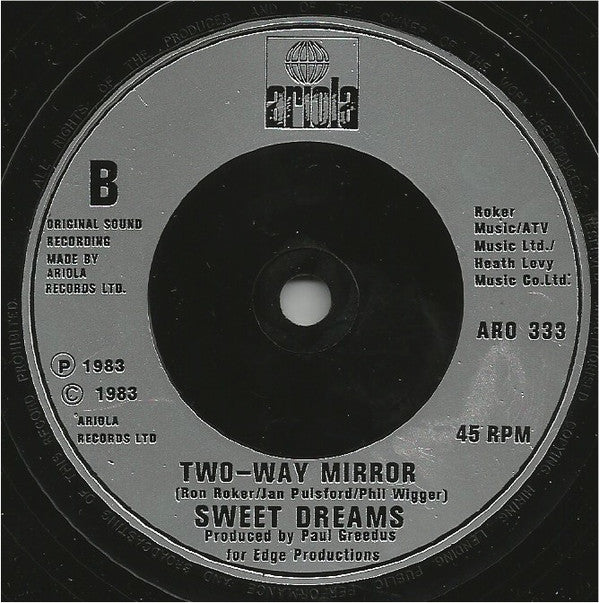 Sweet Dreams : I'm Never Giving Up (7", Single, Sil)