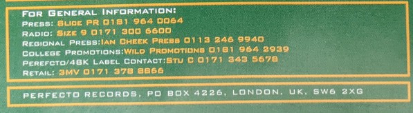 Various : Perfecto On Tour (CD, Comp, Promo)