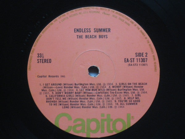 The Beach Boys : Endless Summer (LP, Comp)