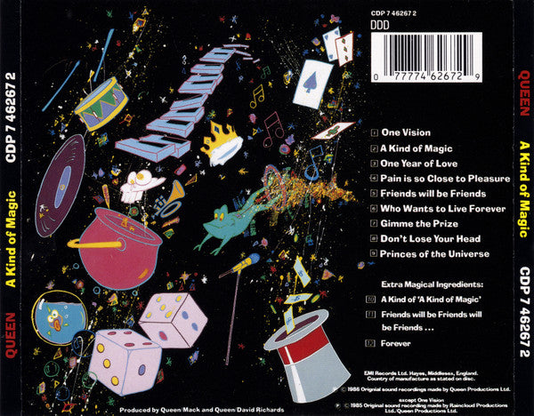 Queen : A Kind Of Magic (CD, Album, Tos)