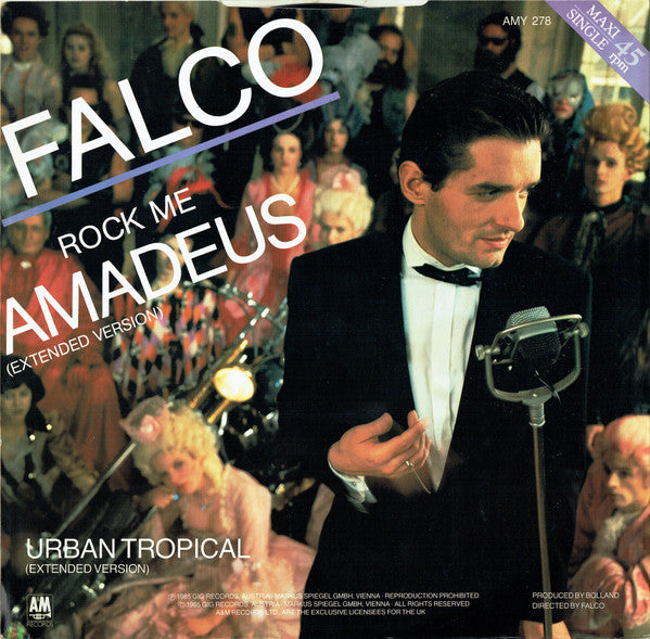 Falco : Rock Me Amadeus (Extended Version) (12", Single)