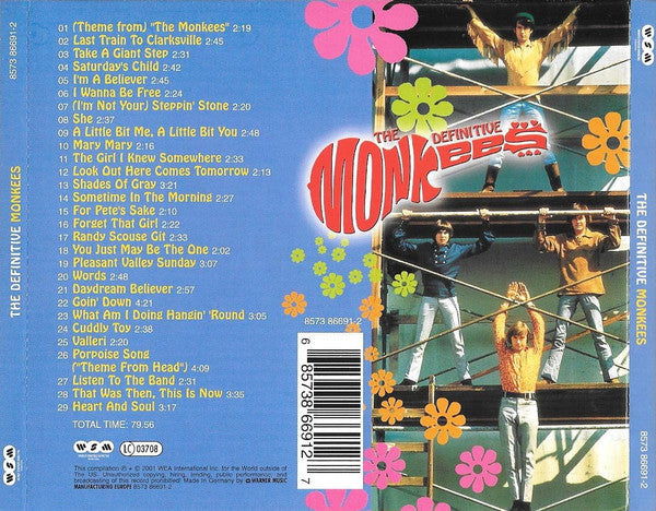 The Monkees : The Definitive Monkees (CD, Comp, RE, RM)