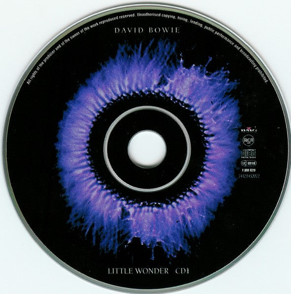 David Bowie : Little Wonder (CD, Single, CD1)