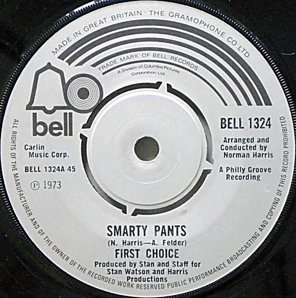 First Choice : Smarty Pants (7", Single)