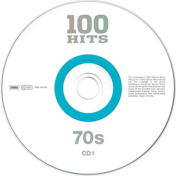 Various : 100 Hits 70s (5xCD, Comp + Box)