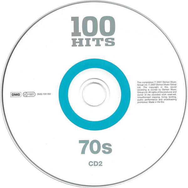 Various : 100 Hits 70s (5xCD, Comp + Box)