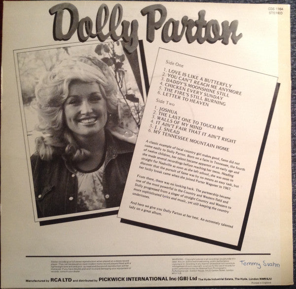 Dolly Parton : Dolly Parton (LP, Comp)