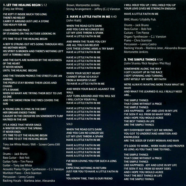 Joe Cocker : Have A Little Faith (CD, Album)