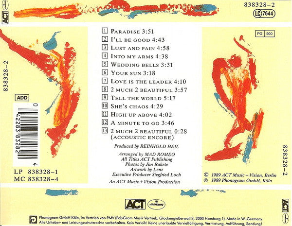 Mad Romeo : Love Is The Leader (CD, Album)