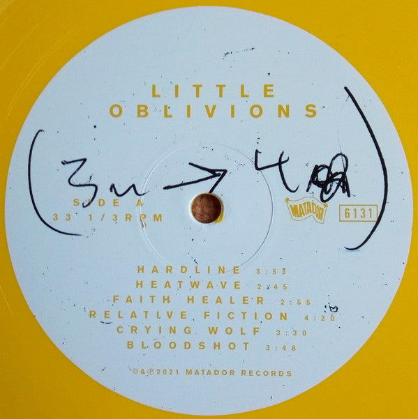 Julien Baker : Little Oblivions (LP, Album, Ltd, Yel)