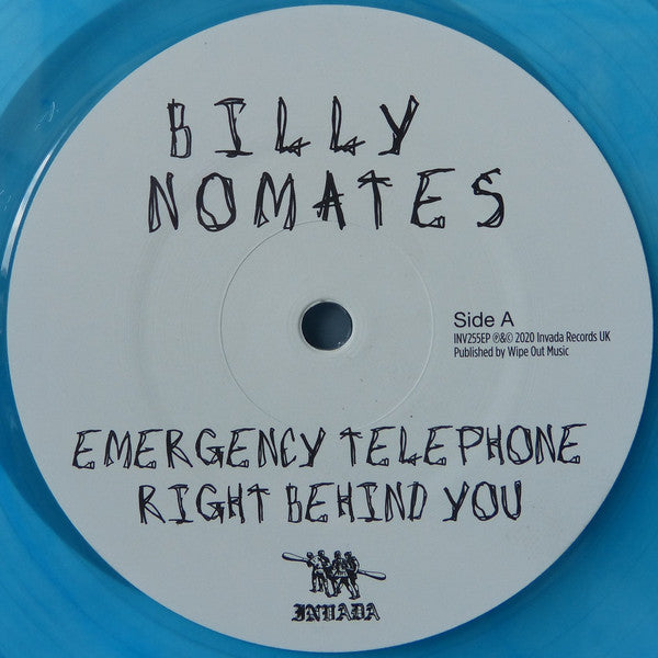 Billy Nomates : Emergency Telephone (12", EP, Blu)
