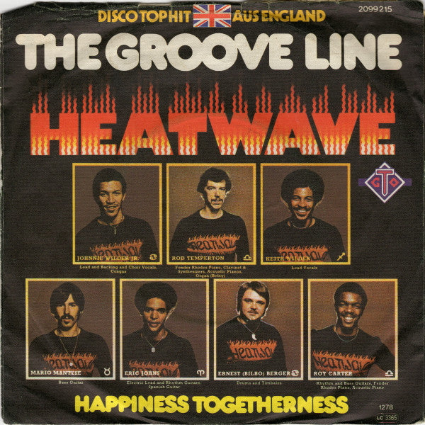 Heatwave : The Groove Line (7", Single)