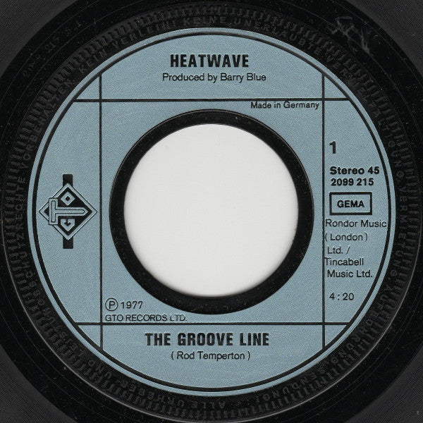 Heatwave : The Groove Line (7", Single)