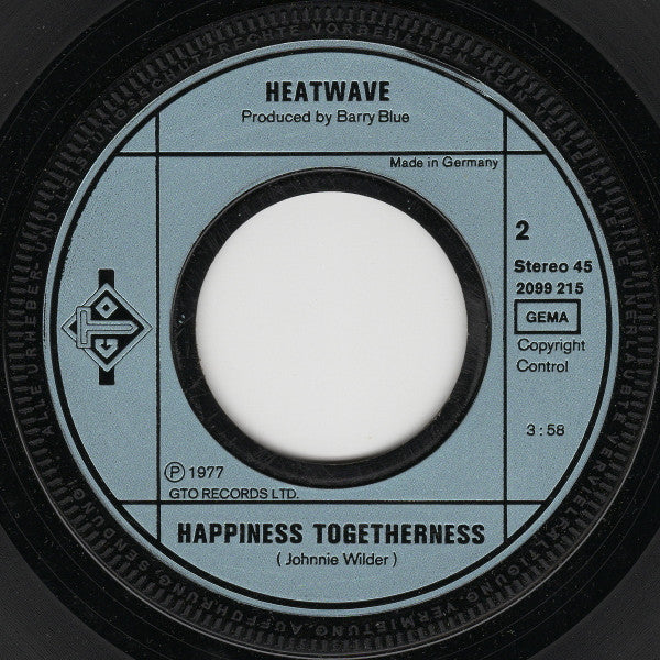 Heatwave : The Groove Line (7", Single)