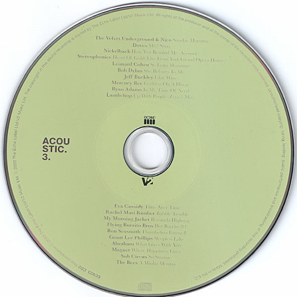 Various : Acoustic 3 (2xCD, Comp)